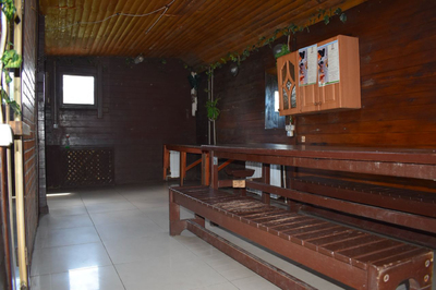 Firewood sauna «Friday» by the water reviews, bath/sauna Kyiv Obolonsky district St. Prirechnaya, 37, photo, address with a travel card.