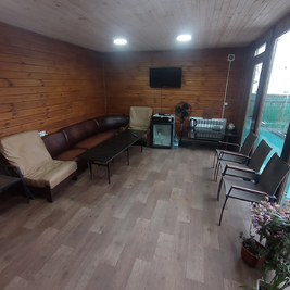 Firewood sauna «Friday» by the water reviews, bath/sauna Kyiv Obolonsky district St. Prirechnaya, 37, photo, address with a travel card.