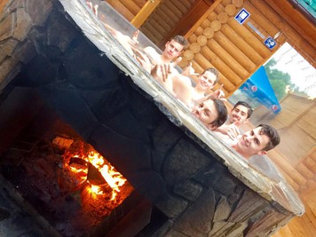 Bath of Aphrodite reviews, bath/sauna Kyiv Obolonsky district Park of Friendship of Peoples (X-Park), photo, address with a travel card.