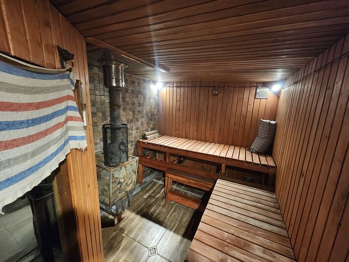 Bathhouse «Berloga» reviews, bath/sauna Bilohorodka  district village of Belogorodka, Ozernaya Street, 13, photo, address with a travel card.