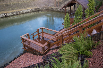 Sauna on the wood «Paradise lake» reviews, bath/sauna Kyiv Desnyansky district 7 km of the highway Kiev-Cellars (a couple of kilometers from Troyeshchyna), photo, address with a travel card.