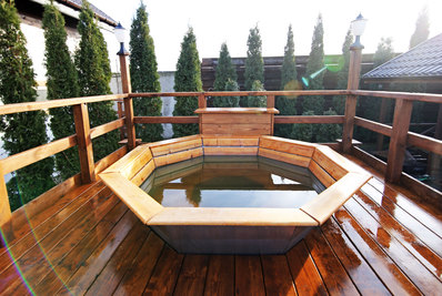 Sauna on the wood «Paradise lake» reviews, bath/sauna Kyiv Desnyansky district 7 km of the highway Kiev-Cellars (a couple of kilometers from Troyeshchyna), photo, address with a travel card.