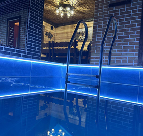 Wood-fired sauna «At Kobzarʼs» on Troeschyni reviews, bath/sauna Kyiv Desnyansky district Pushkin st. 12a, Troyeshchyna village, photo, address with a travel card.