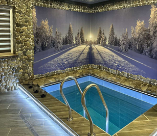 Wood-fired sauna «At Kobzarʼs» on Troeschyni reviews, bath/sauna Kyiv Desnyansky district Pushkin st. 12a, Troyeshchyna village, photo, address with a travel card.