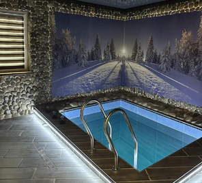 Wood-fired sauna «At Kobzarʼs» on Troeschyni reviews, bath/sauna Kyiv Desnyansky district Pushkin st. 12a, Troyeshchyna village, photo, address with a travel card.