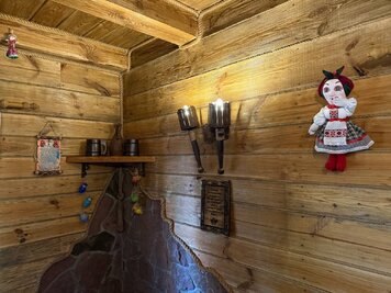 Wood-fired sauna «Gutsulochka» reviews, bath/sauna Kriukivshchyna  district With. Kryukovshchina, st. P. Orlika 22, photo, address with a travel card.