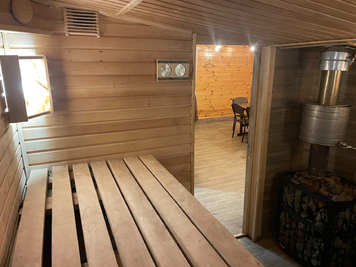 Sauna on the wood «New Petrivtsi» reviews, bath/sauna Kyiv Obolonsky district New Pertovtsy village, st. field, photo, address with a travel card.