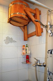 Sauna on the wood «New Petrivtsi» reviews, bath/sauna Kyiv Obolonsky district New Pertovtsy village, st. field, photo, address with a travel card.